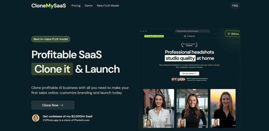 Clone My SaaS – Profitable SaaS Clone it & Launch