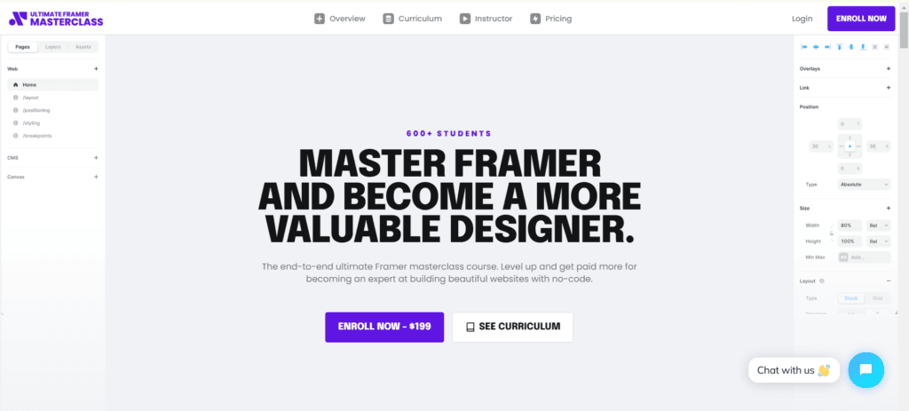 Ryan Hayward – Ultimate Framer Masterclass 2.0