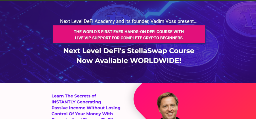 Vadim Voss – Next Level DeFi StellaSwap Course