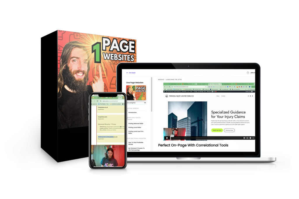 One Page Websites – SEO Jesus