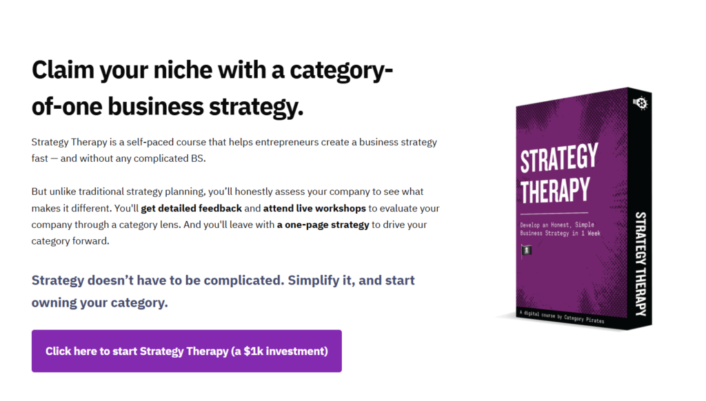 Category Pirates – Strategy Therapy