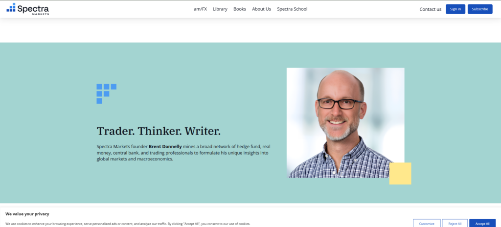 Spectra Markets – Think Like a Market Professional