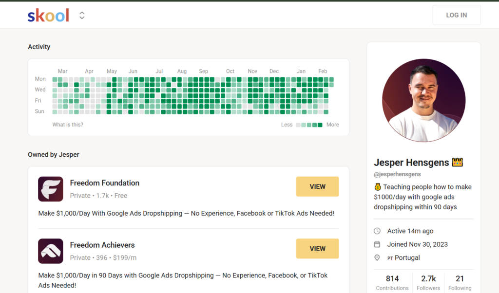 Jesper Hensgens – Freedom Achievers