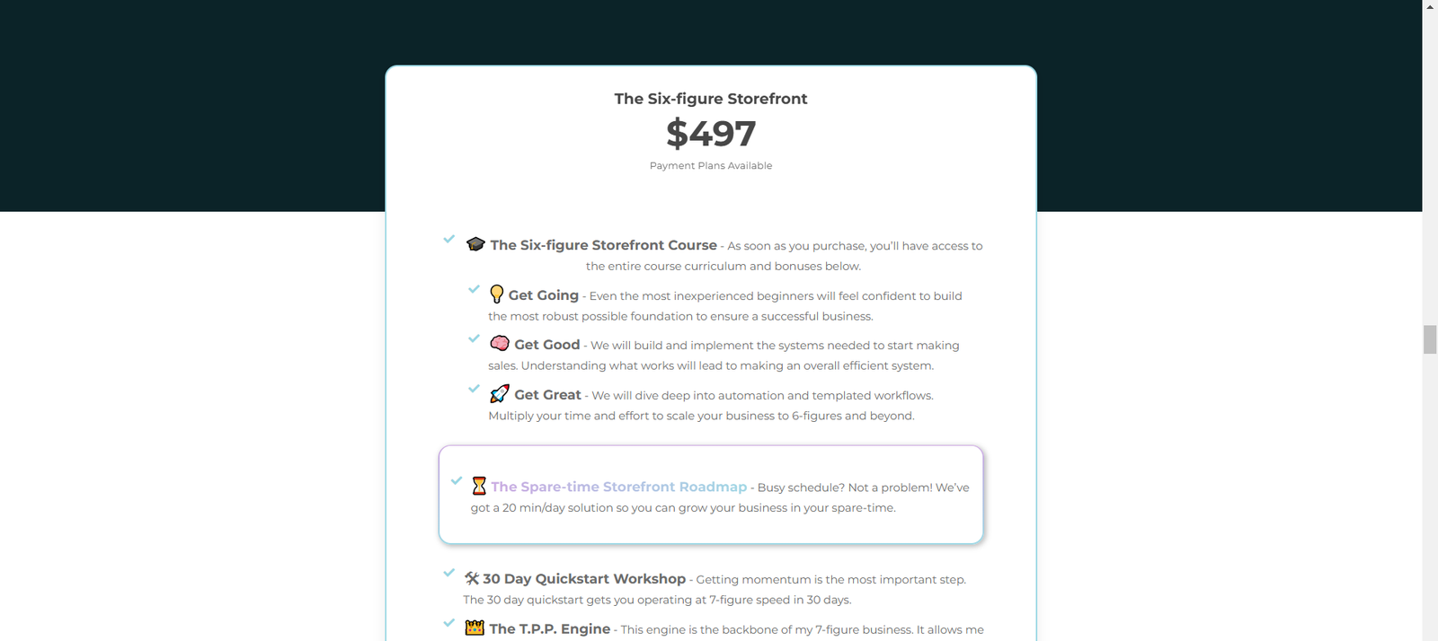 Alek Sheffield The Six-figure Storefront