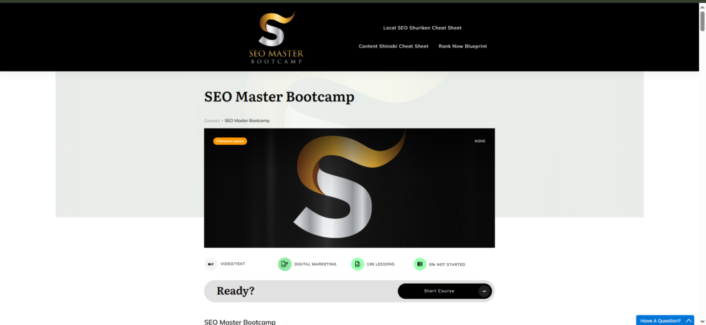 Gabriel Miller – SEO Master Bootcamp