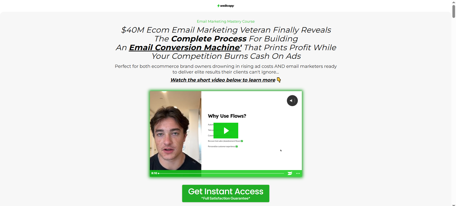 Max Sturtevant Email Marketing Mastery Course