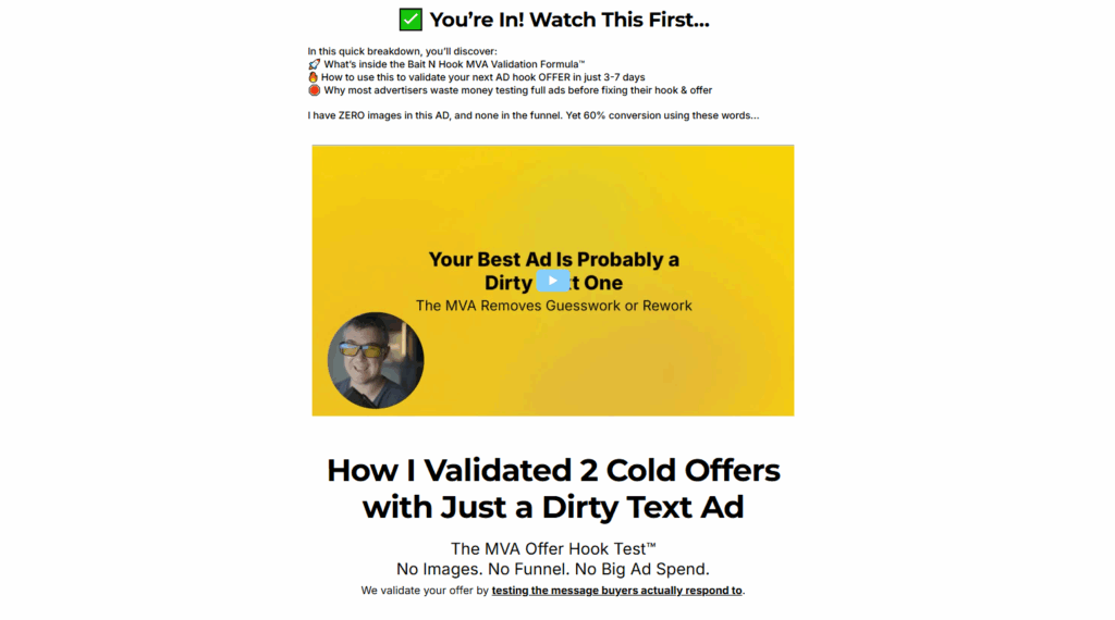 Bait N Hook - Validate Ads Offer Without Spending Loads of Money