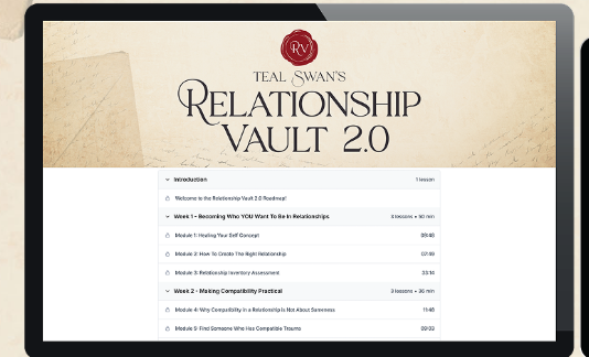 Teal Swan - Relationship Vault 2.0 + Self Love Course