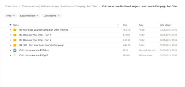 Matthew Lakajev – Lead Launch Campaign & Offer