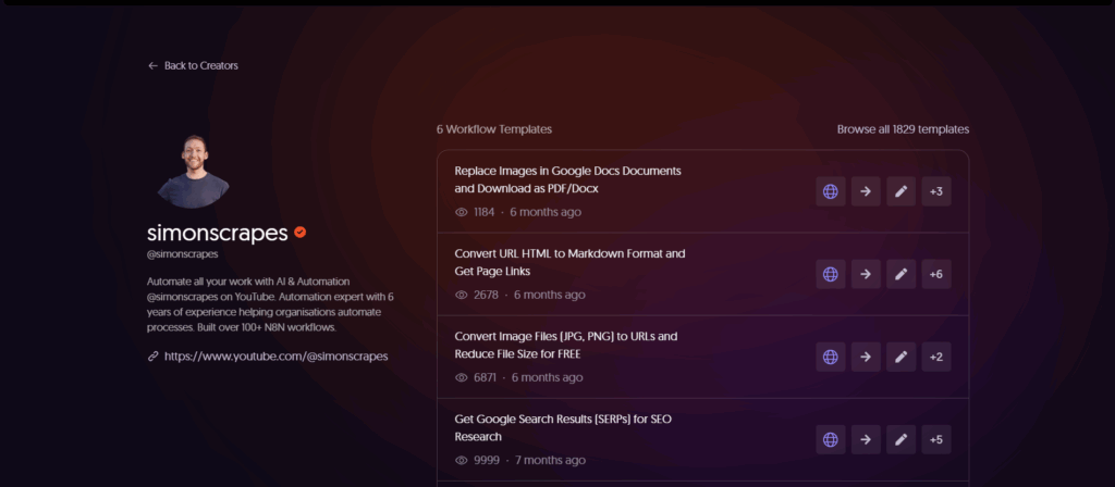 Simon Scrapes - (N8N and AI AGENTS) Scrapes AI - Masterclasses and Production Ready Templates