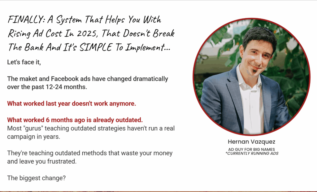 Hernan Vazquez - Rapid Low Ticket Workshop