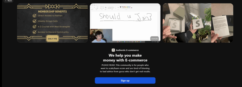 Nathan Miller - Authentic E-commerce