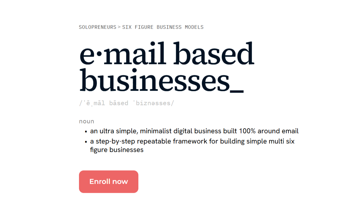 Derek Johanson – Email Based Businesses