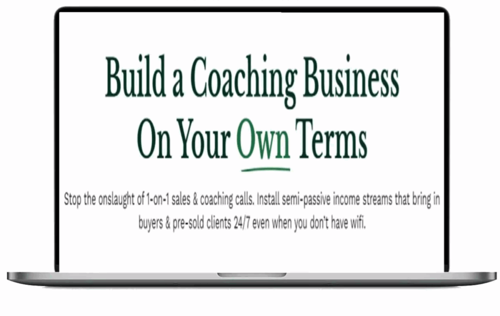 Zac Hansen – Build a Coaching Business On Your Own Terms