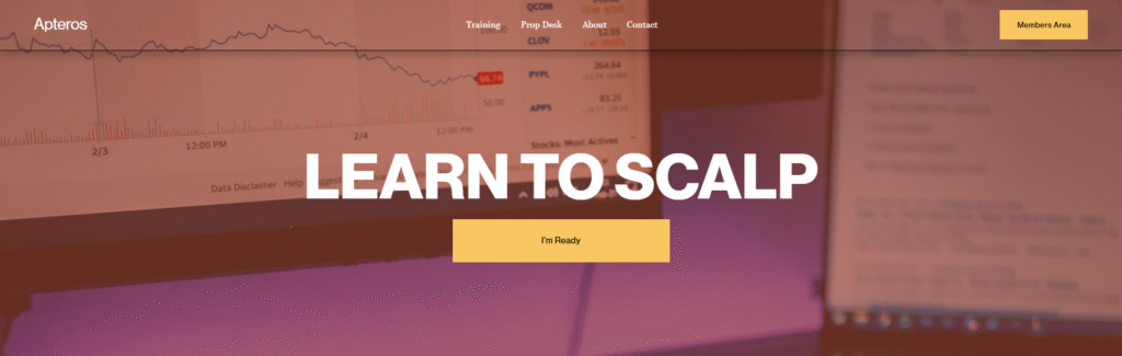 Apteros Trading – Scalping