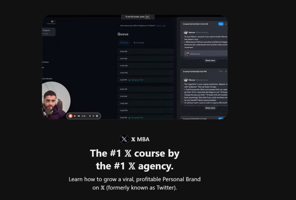 Marcos - The #1 𝕏 course by the #1 𝕏 agency