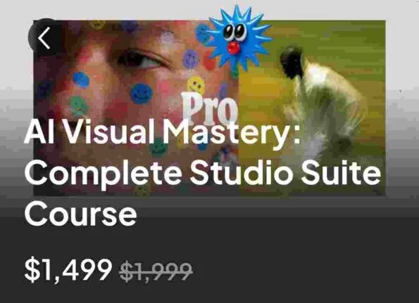 Ohneis – AI Visual Mastery – Complete Studio Suite Course