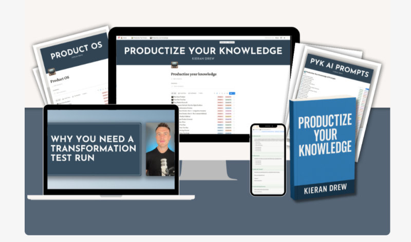 Kieran Drew – Productize Your Knowledge