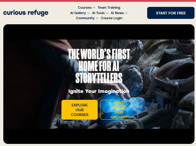 Curious Refuge – 4 Courses Bundle 2025