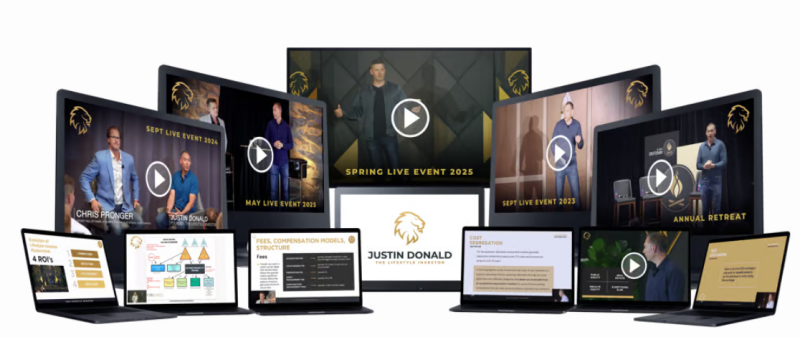 Justin Donald – The Lifestyle Investor All-Access Pass