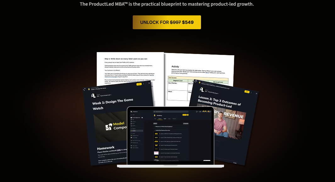 Wes Bush – ProductLed MBA