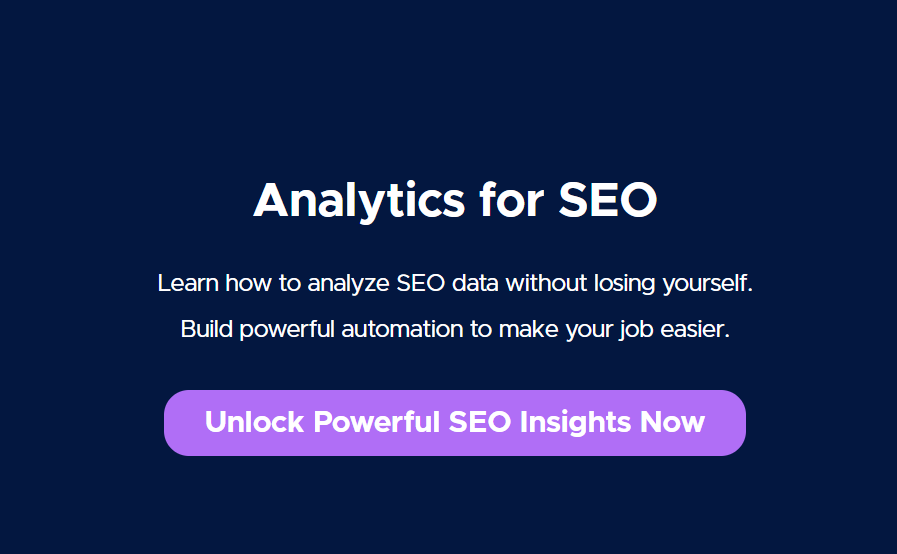 Marco Giordano – Analytics for SEO