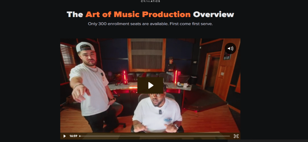 Cymatics – The Art of Music Production