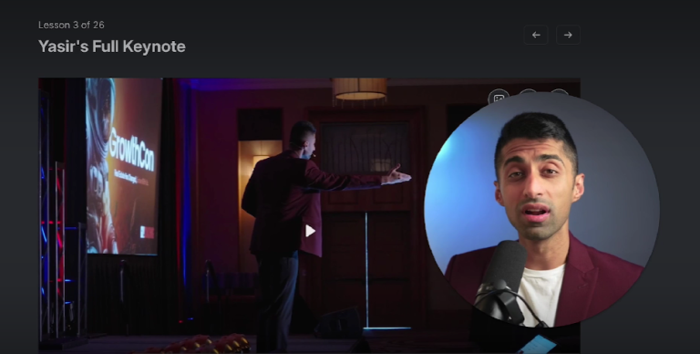 Yasir Khan – World-Class Keynote System